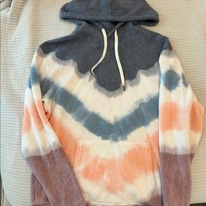 Feat tie dye hoodie